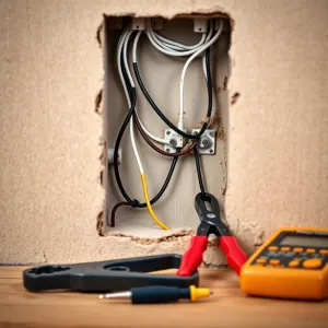 Jak naprawić przerwany kabel w ścianie