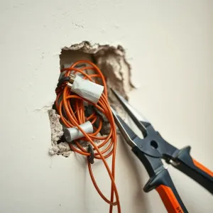 Jak naprawić uszkodzony kabel w ścianie