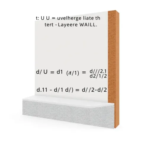 Jak obliczyć U ściany dwuwarstwowej