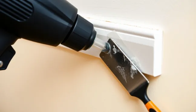 Jak odkleić listwę przyklejona na silikon