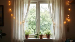 Jak ozdobić okno bez karnisza