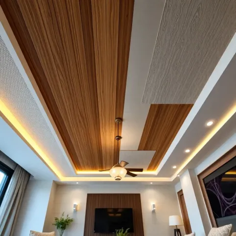 Jak ozdobić sufit w salonie