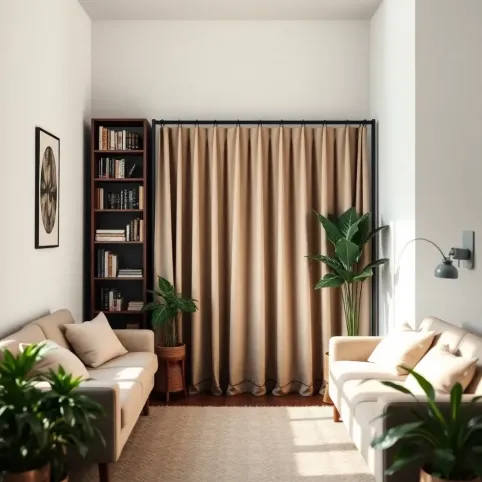 Jak podzielić pokój na dwa bez ściany