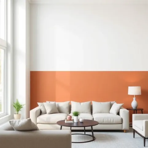 Jak połączyć dwa kolory na jednej ścianie