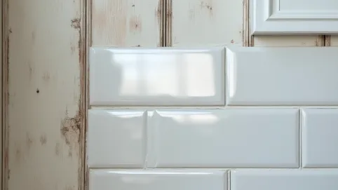 Jak położyć płytki na lamperię