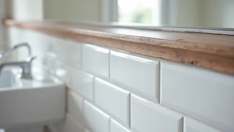 Jak położyć płytki na lamperii