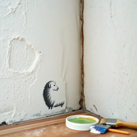 Jak pomalować baranka na ścianie