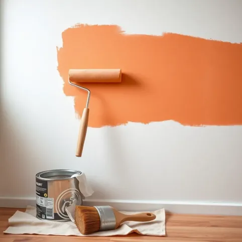 Jak pomalować jedną ścianę