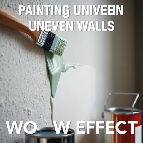 Jak pomalować nierówne ściany