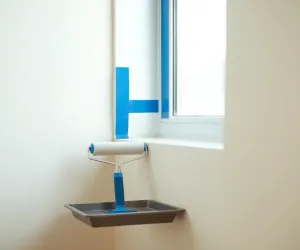 Jak pomalować ścianę przy oknie