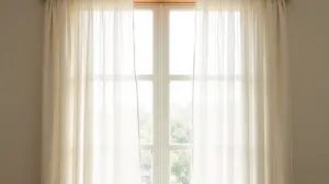 jak powiesić firanki bez karnisza