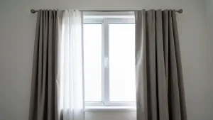 Jak powiesić firanki i zasłony na jednym karniszu