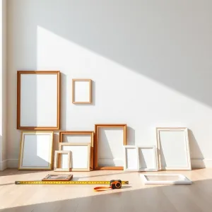 Jak powiesić kilka obrazów na ścianie