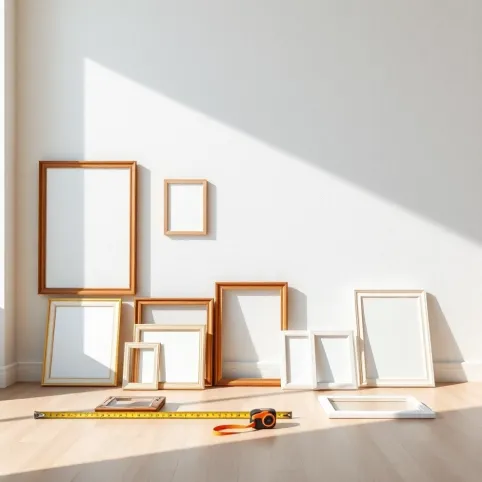 Jak powiesić kilka obrazów na ścianie