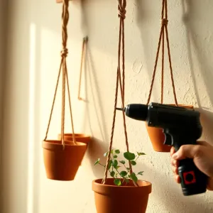 Jak powiesić kwiaty na ścianie