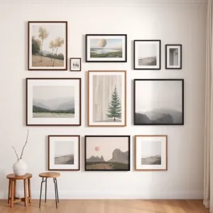 Jak powiesić obrazy na ścianie inspiracje
