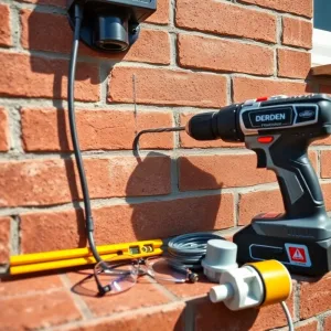 Jak przeprowadzić kabel przez ścianę zewnętrzną