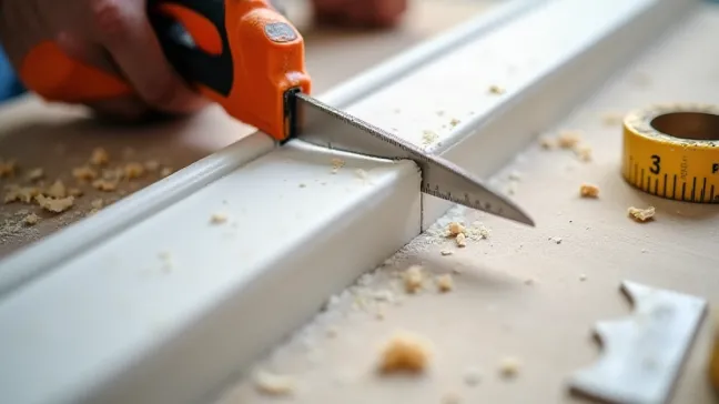 jak przyciac listwe przysufitowe styropian