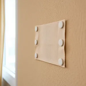 Jak przyczepić materiał do ściany