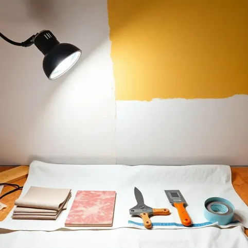 Jak przygotować sufit do malowania