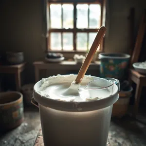 Jak przygotować wapno do malowania ścian