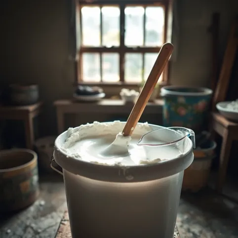 Jak przygotować wapno do malowania ścian