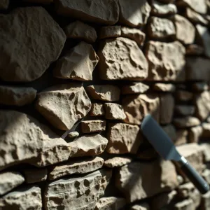 Jak przykleić kamienie do ściany