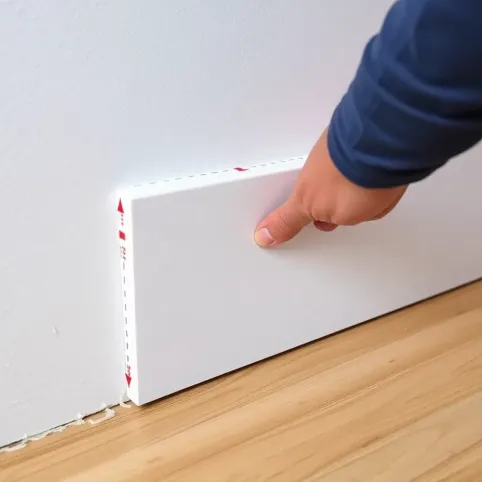 Jak przykleić listwy do ściany