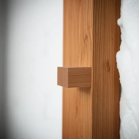 Jak przymocować belkę drewniana do ściany ocieplonej styropianem