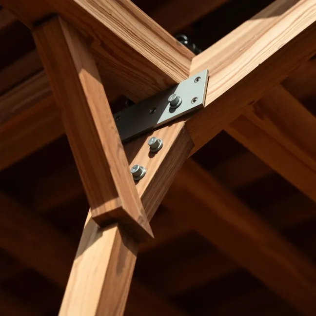 Jak przymocować krokwie do ściany