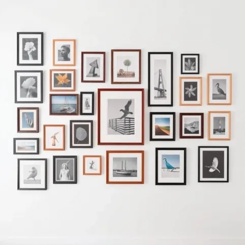 Jak rozmieścić obrazy na ścianie