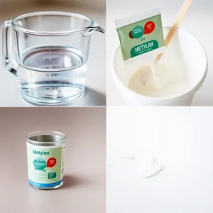 Jak rozrobić Klej do tapet Metylan