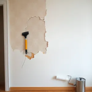 Jak ściągnąć tapetę ze ściany a potem malować