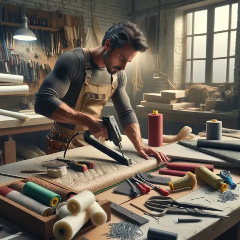 jak tapicerować panele