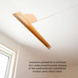 Jak układać płyty gk na suficie w stosunku do okna