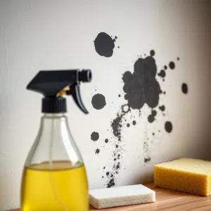 Jak usunąć czarne plamy ze ściany