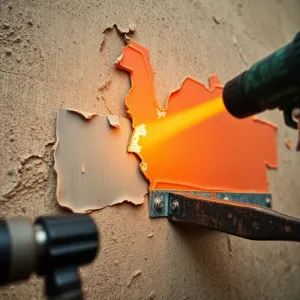 Jak usunąć farbę olejną ze ściany betonowej