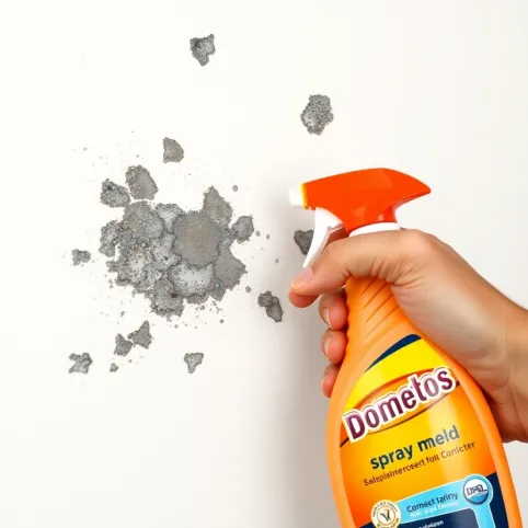 Jak usunąć grzyba ze ściany domestos