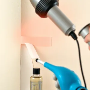 Jak usunąć taśmę dwustronną piankową ze ściany