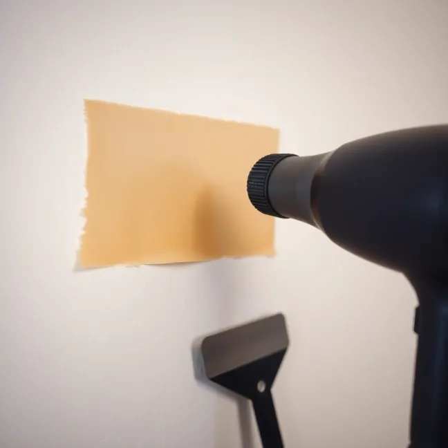 Jak usunąć taśmę dwustronną ze ściany