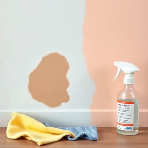 Jak usunąć tłuste plamy ze ściany pomalowanej