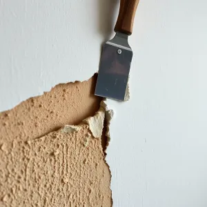 Jak usunąć tynk żywiczny ze ściany