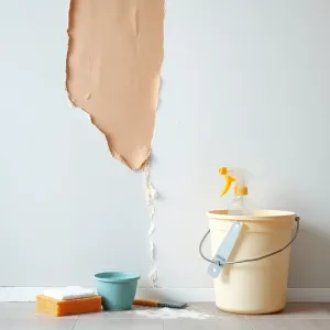 Jak wyczyścić ścianę po tapecie