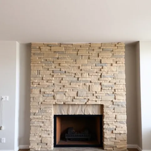Jak wykończyć ścianę przy kominku