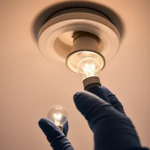 Jak wymienić żarówkę w halogenie sufitowym