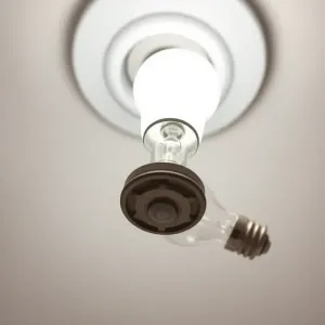 Jak wymienić żarówkę w lampie sufitowej