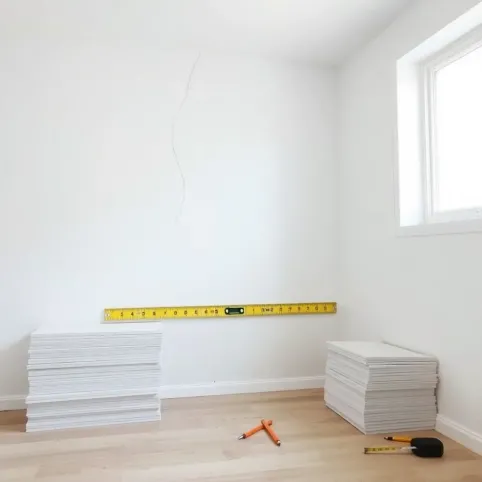 jak wyrównać ściany płytami g k