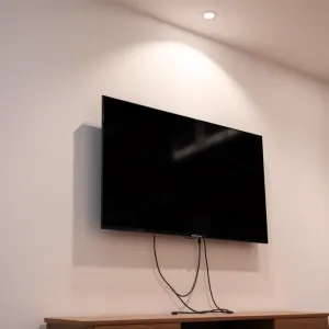 Jak zamaskować kable od telewizora na ścianie