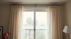 Jak zamontować karnisz na balkonie