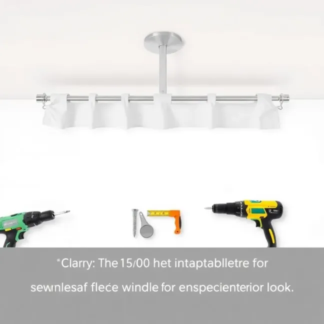 Jak zamontować karnisz sufitowy z maskownicą